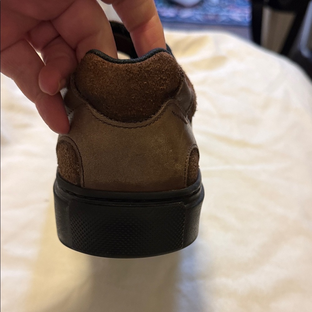 SAS Men's Leather Double-Strap Sneaker in Brown and Black - Picture 12 of 12